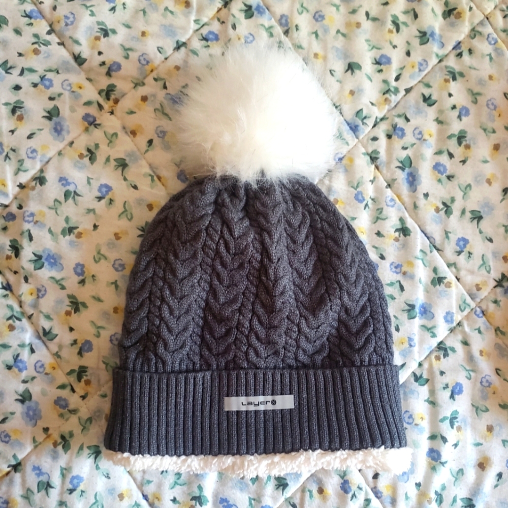 Fleece lined winter beanie